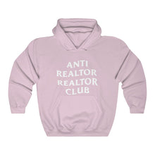 Load image into Gallery viewer, Anti Realtor Club Heavy Blend™ Hooded Sweatshirt
