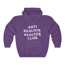 Load image into Gallery viewer, Anti Realtor Club Heavy Blend™ Hooded Sweatshirt